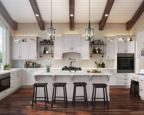 White Kitchen Cabinets